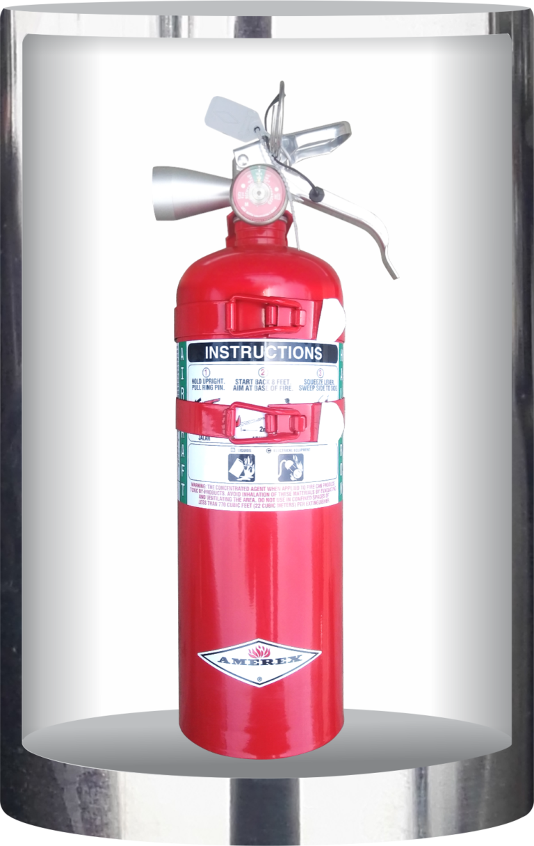 EXTINTOR HALOTRON - Modelo B394TS - Extintor UL marca AMEREX
